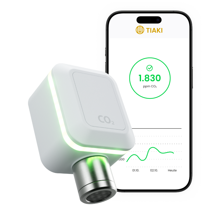 Bild: Sensor und App